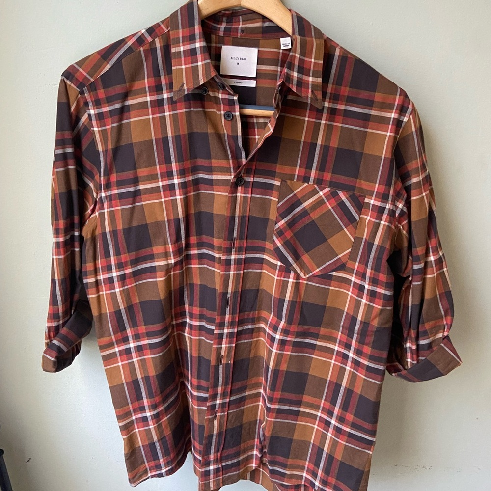 Billy Reid L/S, medium standard fit